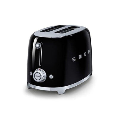 Smeg Retro 2 Slice Toaster Black