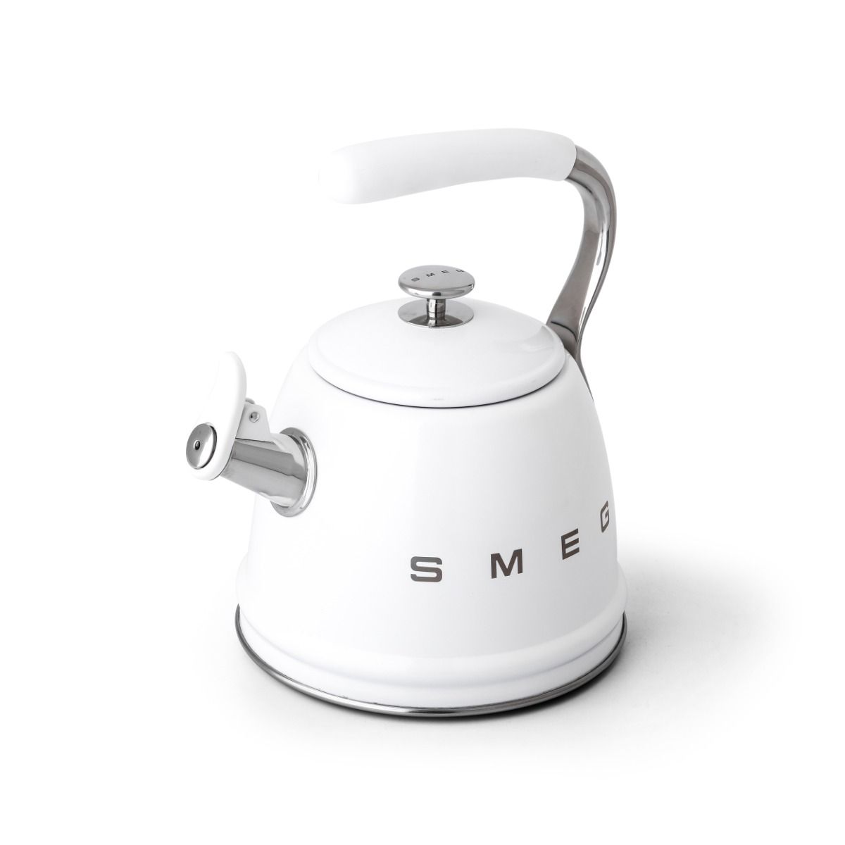 Smeg Whistling Kettle White
