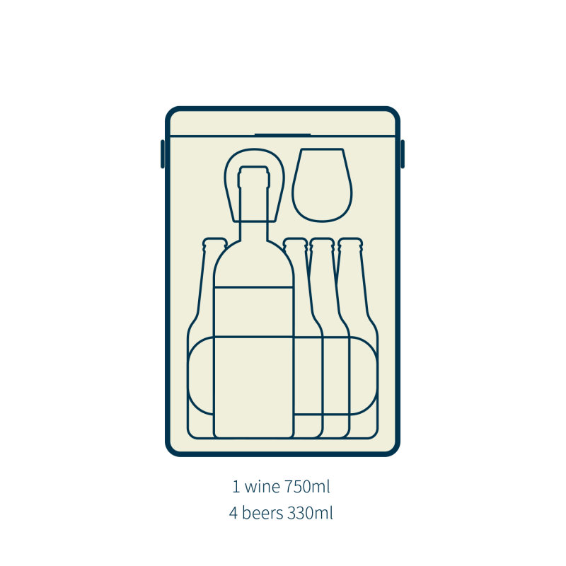 Drinks Box / Safari White