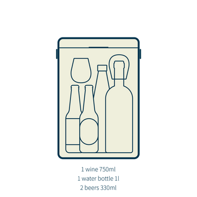 Drinks Box / Safari White